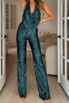 Pailletten jumpsuit - elegantes damenoutfit für partys