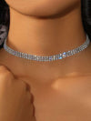 Rhinestone-Choker – Zarte Halskette für Damen