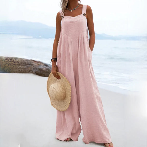 Jumpsuit - stylischer, lässiger damen-overall mit taschen