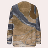 Khaki oversize sweatshirt - stylischer lässiger damenpulli
