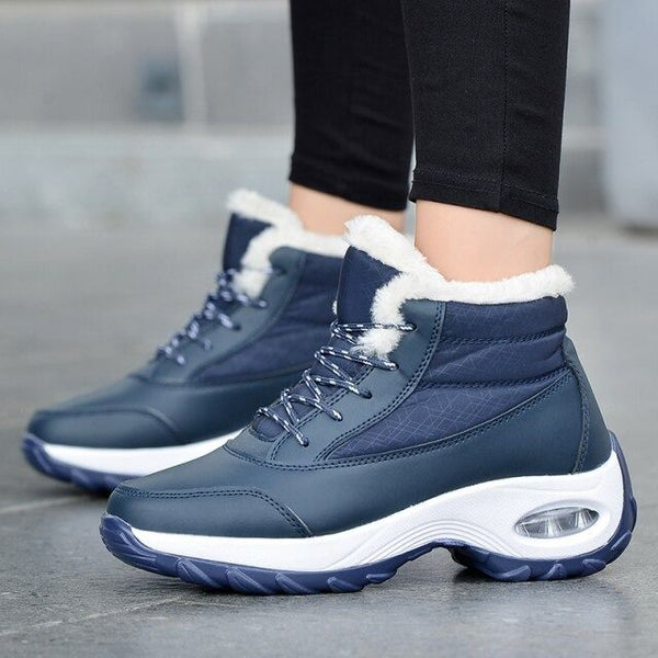 Damen winterstiefel - wasserdichte orthopädische knöchelstiefel