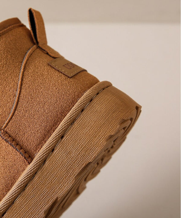 Gemütliche damen stiefel - weiches mit kuscheligem futter für den winter