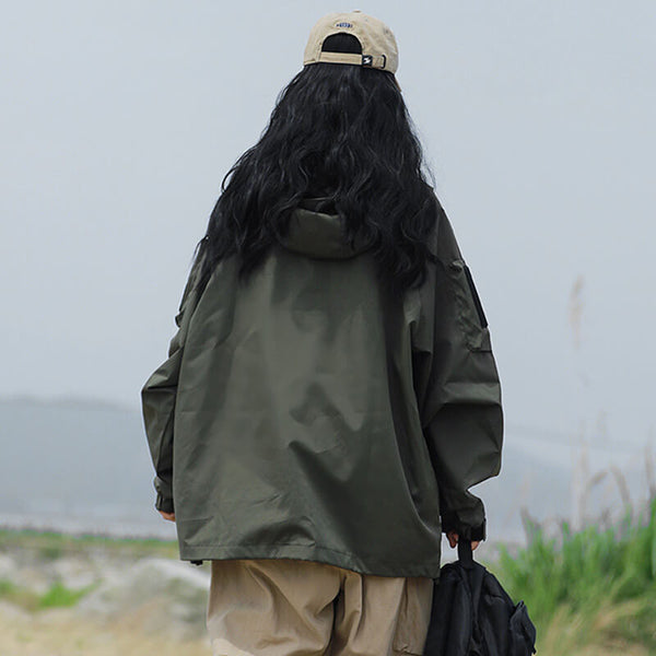 Wasserfeste oversized jacke – stylishe damenoberbekleidung für jede gelegenheit