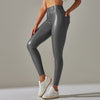 Hochtaillierte leggings - trendige, figurbetonte stretchhosen für damen