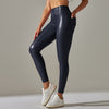 Hochtaillierte leggings - trendige, figurbetonte stretchhosen für damen