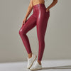 Hochtaillierte leggings - trendige, figurbetonte stretchhosen für damen