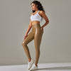 Hochtaillierte leggings - trendige, figurbetonte stretchhosen für damen