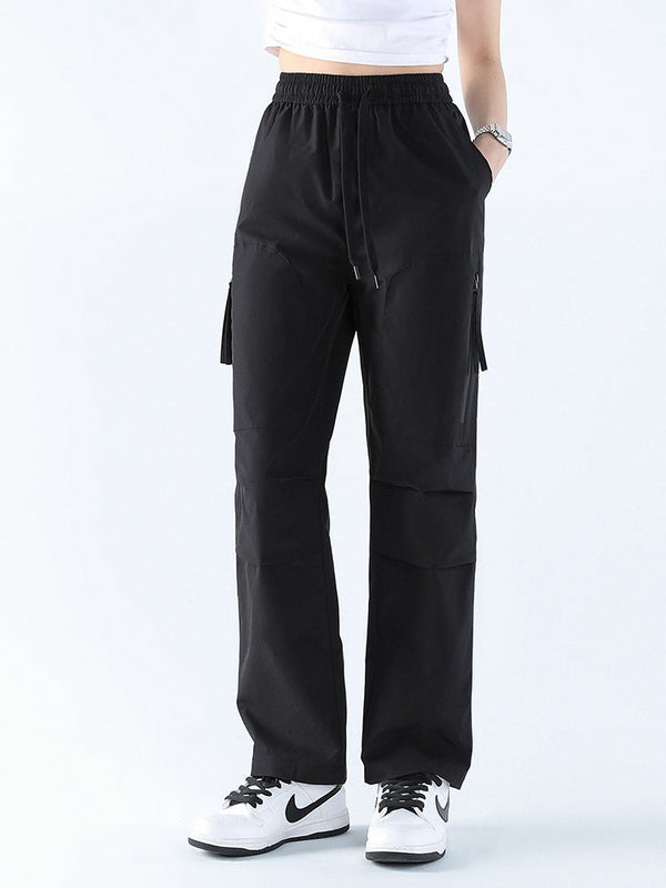 D women's cargo pants - stretch fit für lockere anlässe mit vielen taschen
