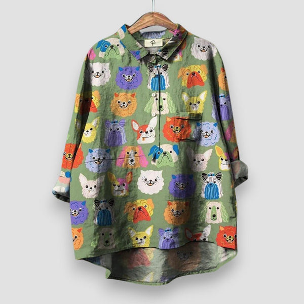 D'meitschi hundedruck-shirt – spielerisch im alltag