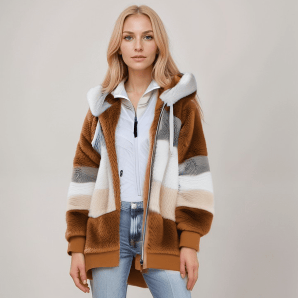 D'meitsch's fleece hoodie - lässigi zip-jacke für jeden tag