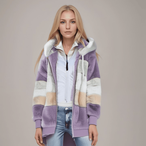 D'meitsch's fleece hoodie - lässigi zip-jacke für jeden tag