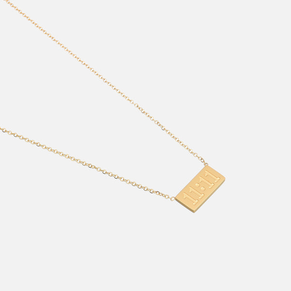 Frauenkette mit 11:11 Anhänger – Symbolträchtiger und inspirierender Schmuck für Damen