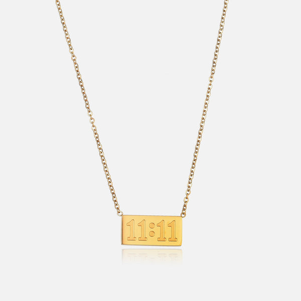 Frauenkette mit 11:11 Anhänger – Symbolträchtiger und inspirierender Schmuck für Damen