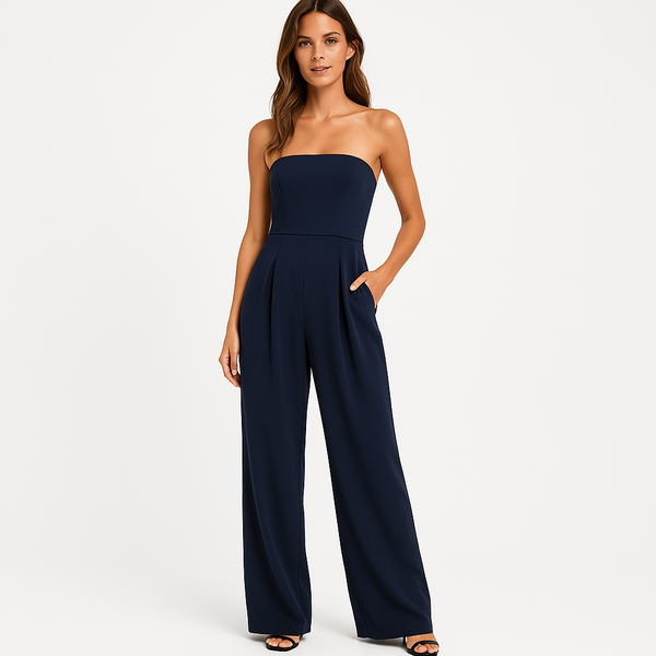 Dä women's jumpsuit mit eleganter trägerloser schnitt - stilvolles all-in-one-outfit für abendanlässe