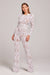D'hübschi lace jumpsuit für frauen – elegante abendmode mit weit auslaufende hosen und stylische lange ärmel