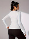 D'minscht sportsjacke für frauen - leichte langarm zip-up fitnessjacke für freizeit und aktivität