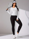 D'minscht sportsjacke für frauen - leichte langarm zip-up fitnessjacke für freizeit und aktivität