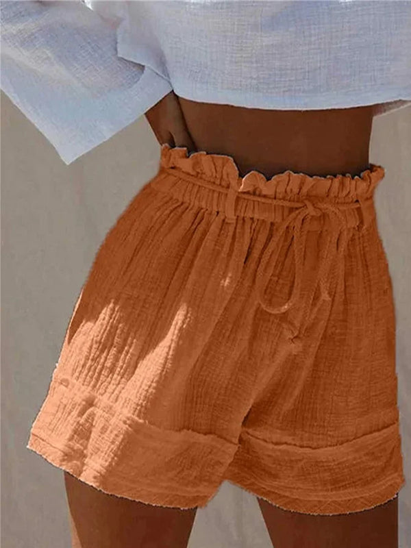 Dä frauen leinen-shorts – lüftig und lässig für den sommer