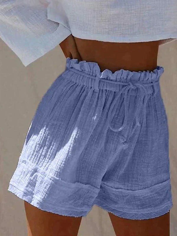 Dä frauen leinen-shorts – lüftig und lässig für den sommer