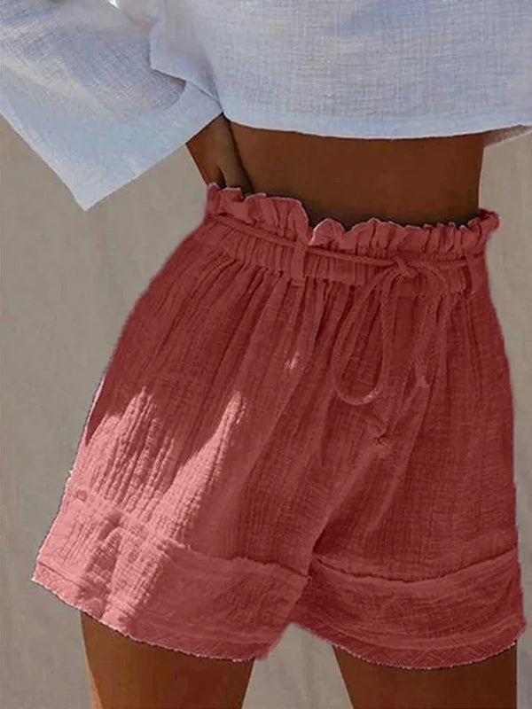 Dä frauen leinen-shorts – lüftig und lässig für den sommer