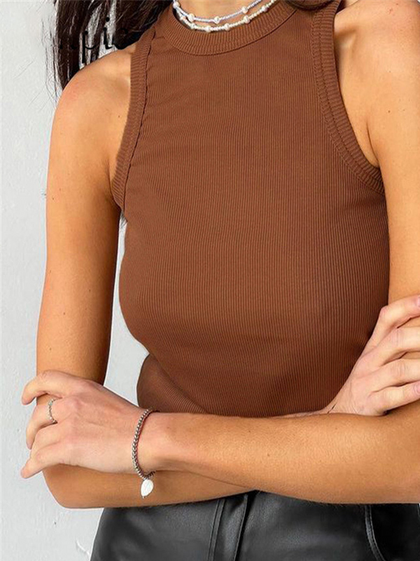 Dä damen ripp-crop-top – lässiger style für jede gelegenheit