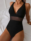 Dä sculpting einteiler - elegants schwarzes luxe strandoutfit für stilbewusste erwachsene