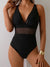 Dä sculpting einteiler - elegants schwarzes luxe strandoutfit für stilbewusste erwachsene