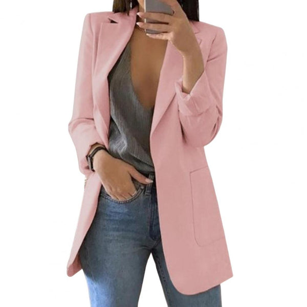 Dame’s massgeschneiderter blazer - stilvolle bürokleidung für smarte frauen