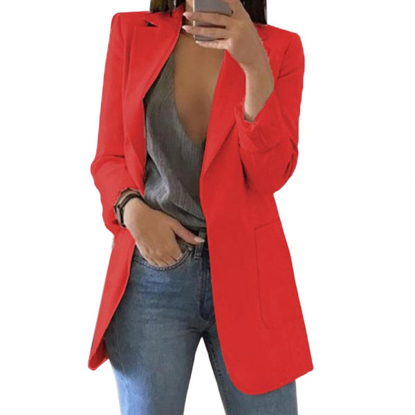 Dame’s massgeschneiderter blazer - stilvolle bürokleidung für smarte frauen