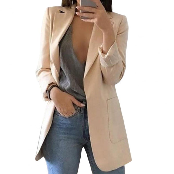 Dame’s massgeschneiderter blazer - stilvolle bürokleidung für smarte frauen