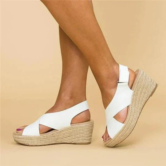 D'mäedels wedge sandalen - gemütlicher espadrille-stil für d'sommerabenteuer
