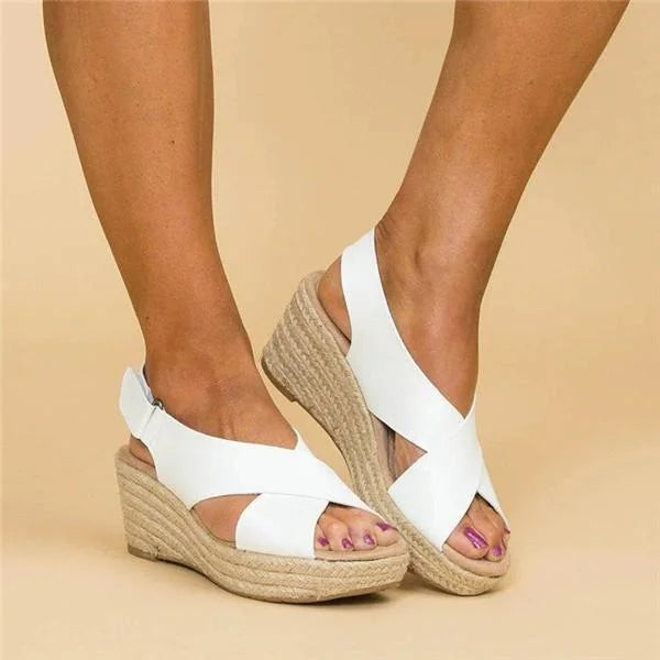 D'mäedels wedge sandalen - gemütlicher espadrille-stil für d'sommerabenteuer