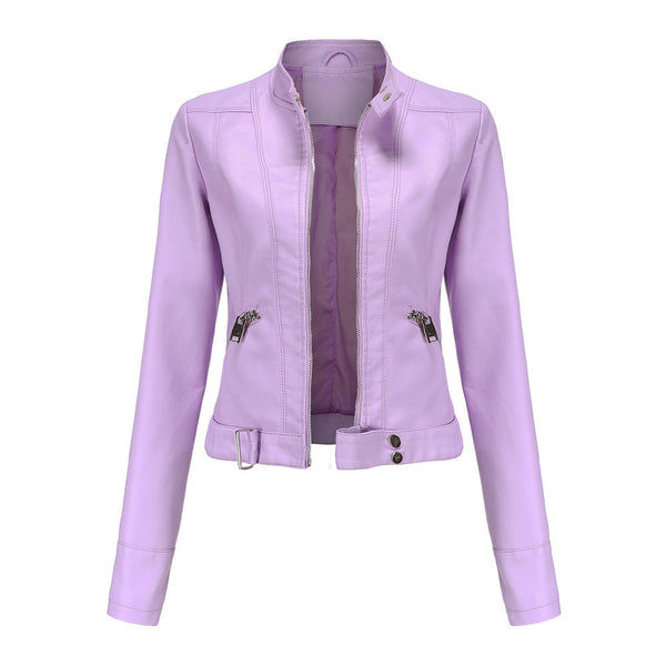 Faux bikerjacke – schicke motorradjacke für damen