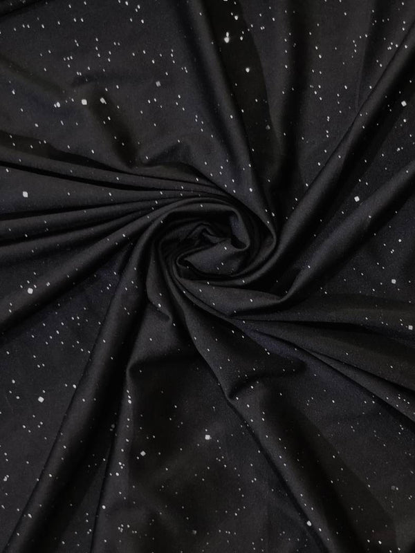 Damen schwarze glitzer schlaghosen - stilvolle, lässige passform