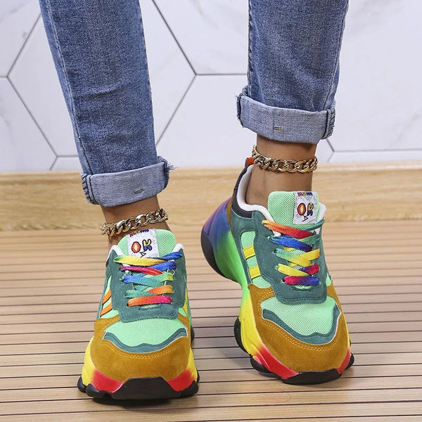Damen orthopädischi Sneakers – Unterstützend und stilvoll