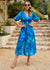 Maxikleid - elegantes blumen-maxi für damen im sommer