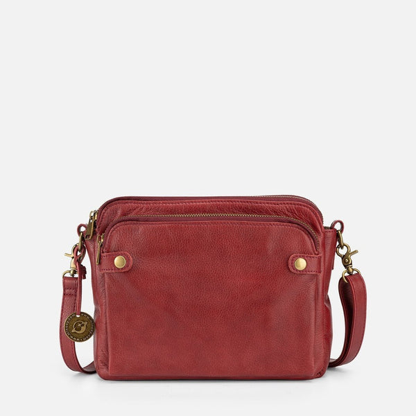 crossbody bag - elegante posttasche für frauen