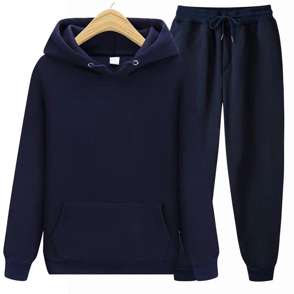 2-teiliger tracksuit - stilvolle schwarze damen kapuzenjacke und jogginghose
