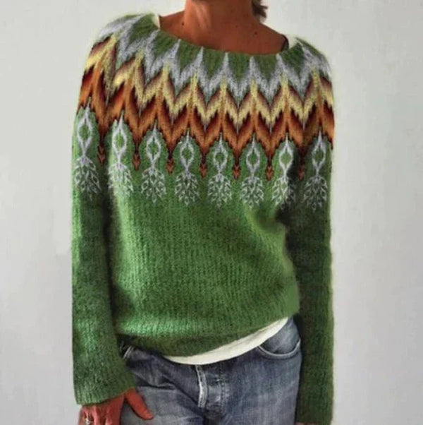 Strickpullover - damen warmer winterpulli