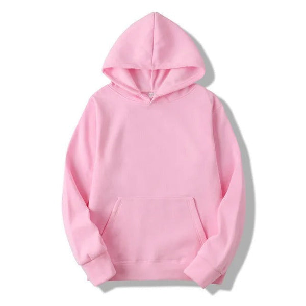 Hoodie - lässige, schlichte damen kapuzenpullover