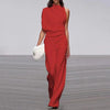 Chic ein-schulter damen outfit - trendiger jumpsuit