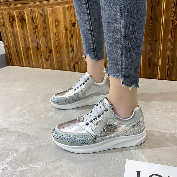 Damen sneaker – lässige schnürschuhe für den alltag