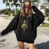 Velaris sweatshirt - grafisches damen pullover mit bergdesign