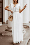 Maxi kleid - exquisite spitze für frauen