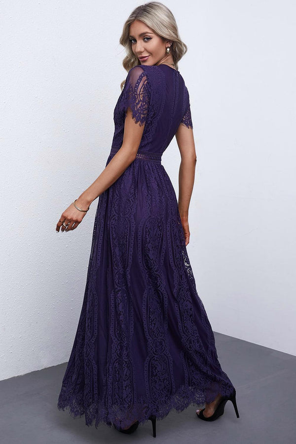 Maxi kleid - exquisite spitze für frauen