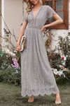 Maxi kleid - exquisite spitze für frauen