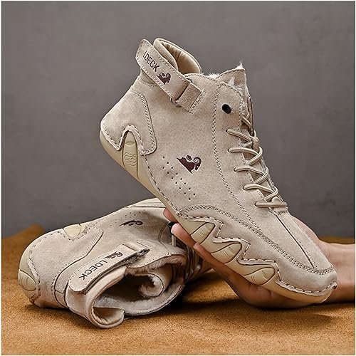Kunststiefeletten – warme, fleecegefütterte Damenschuhe