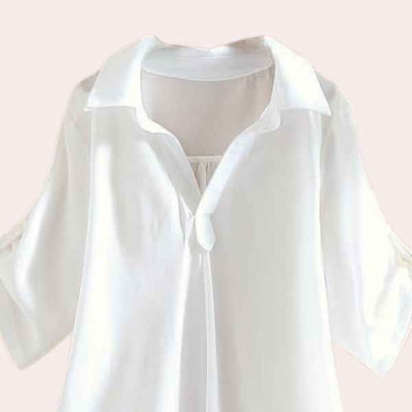 Luftige bluse - schickes v-ausschnitt top für damen