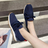 Mesh slip-on sneakers - luftige damen sportschuhe