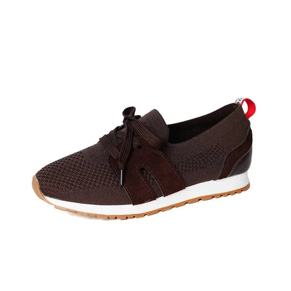 Mesh slip-on sneakers - luftige damen sportschuhe